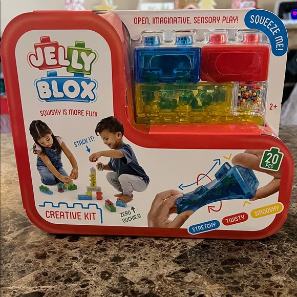 Other - Jelly Blox Goliath 20 Soft Squishy Building
Blocks Kit Toddler & Preschool